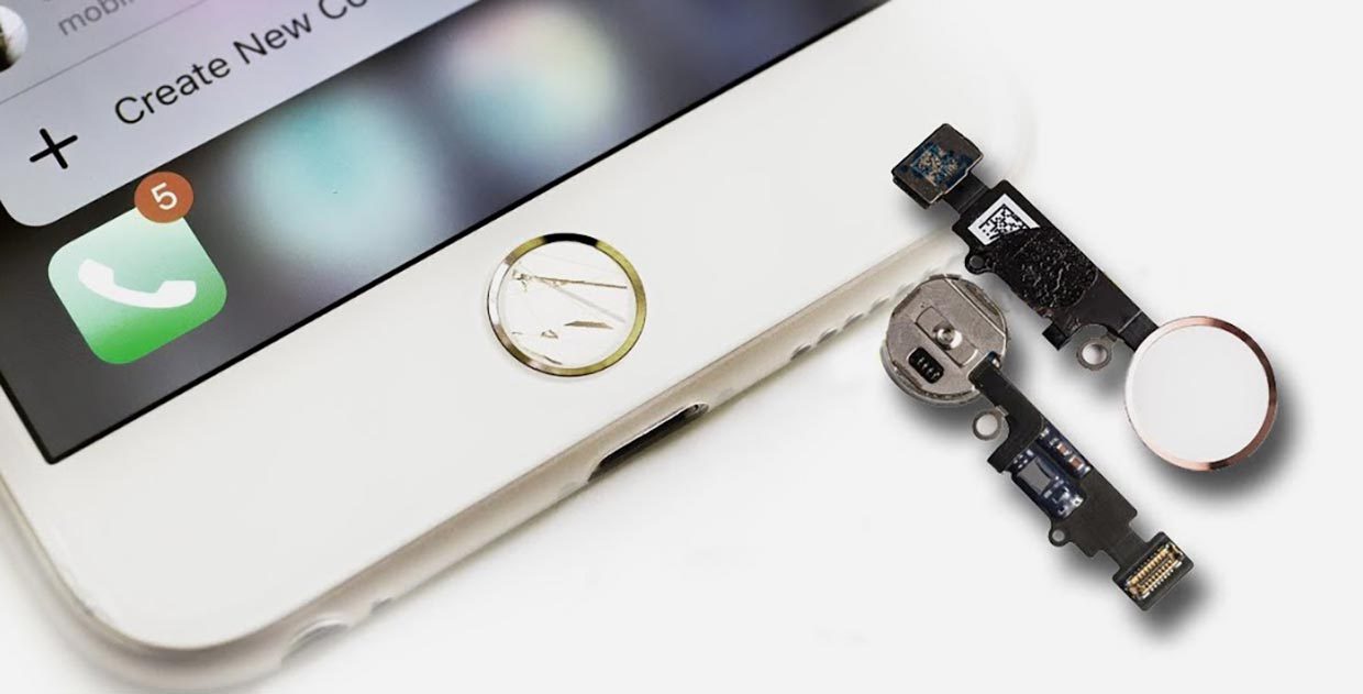 Замена кнопки хоме iPhone 8 в Броварах, СЦ "ПК-Партнер"