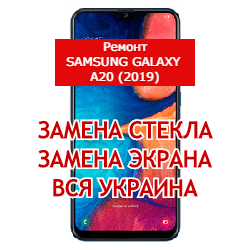 замена экрана на самсунг а 20