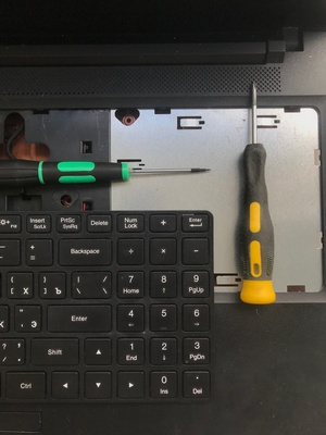 Замена клавиатуры ноутбука Lenovo